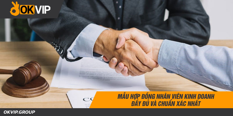 hợp đồng nhân viên kinh doanh