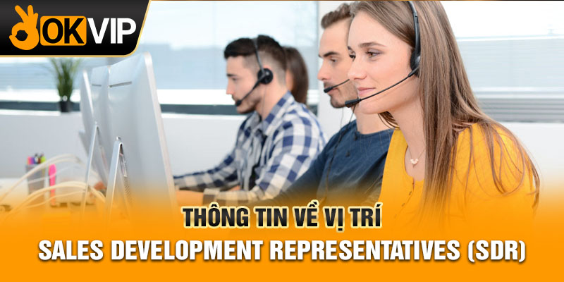 Thông tin về vị trí Sales development representatives (SDR)